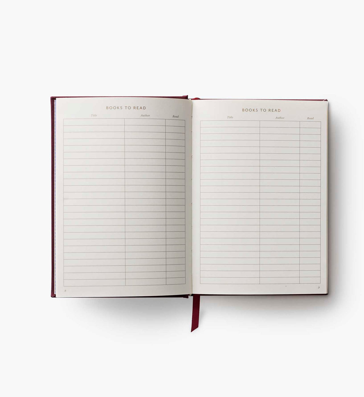 Embroidered Book Journal - Ladies Night Book Club