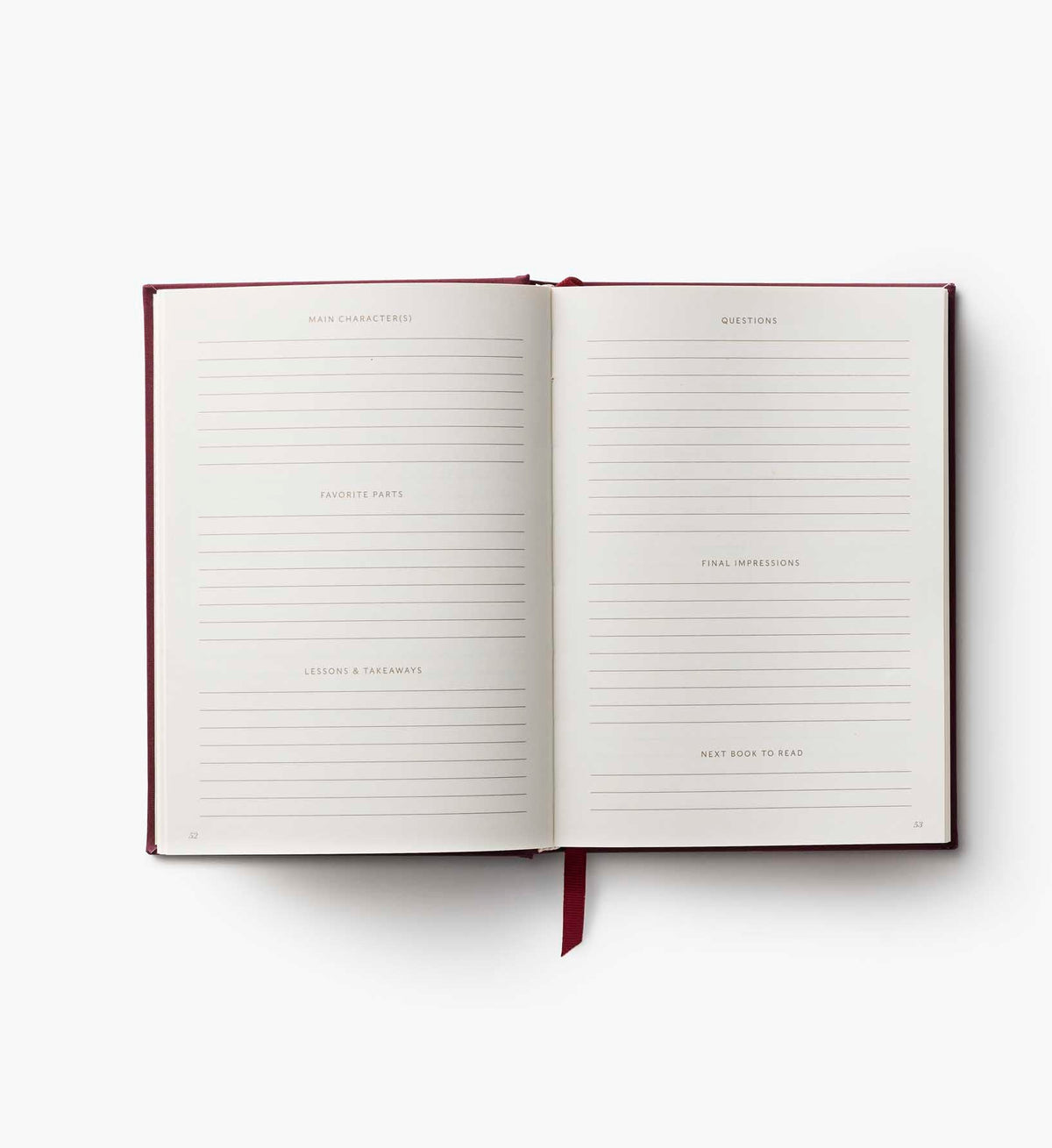 Embroidered Book Journal - Ladies Night Book Club