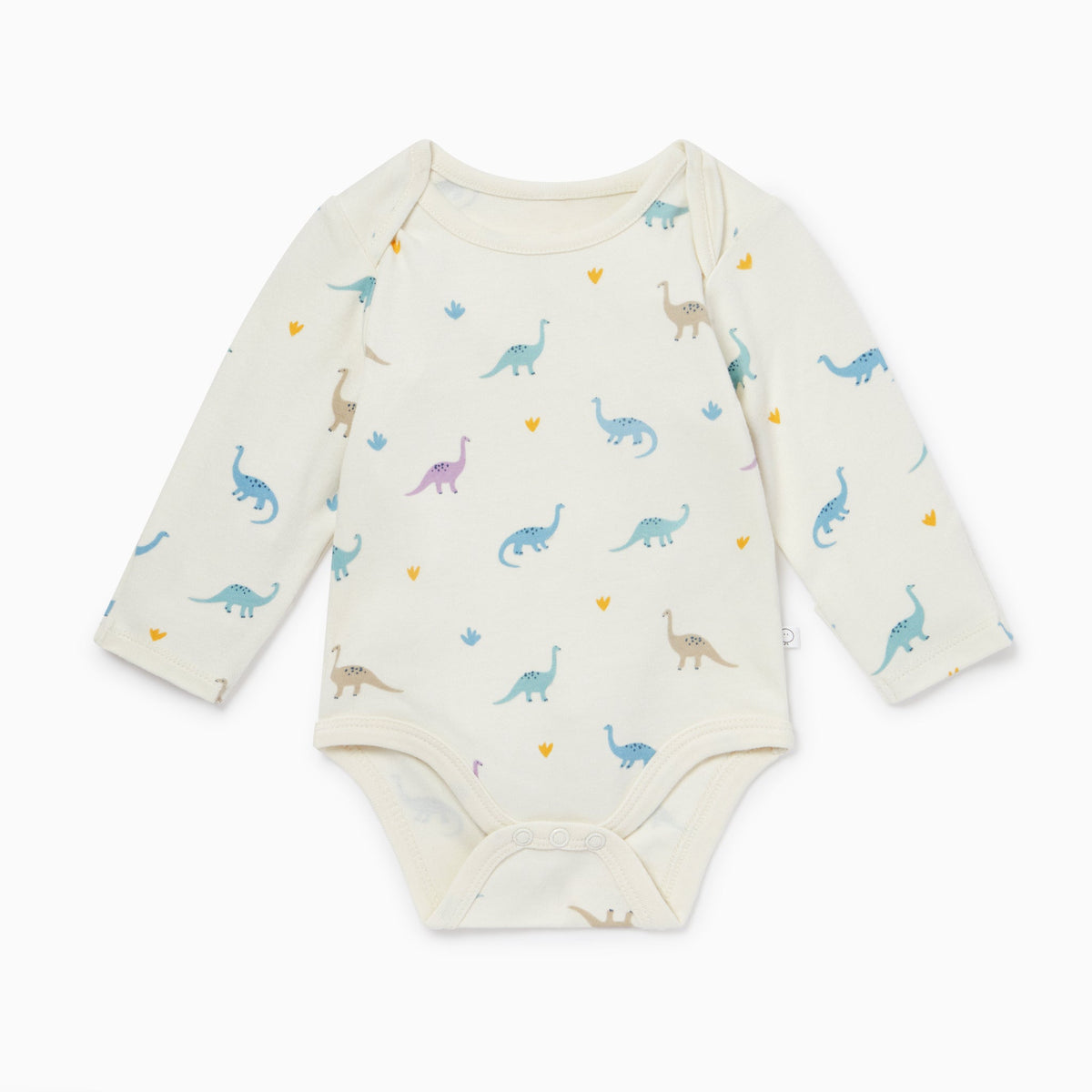Dino Print Long Sleeve Bodysuit