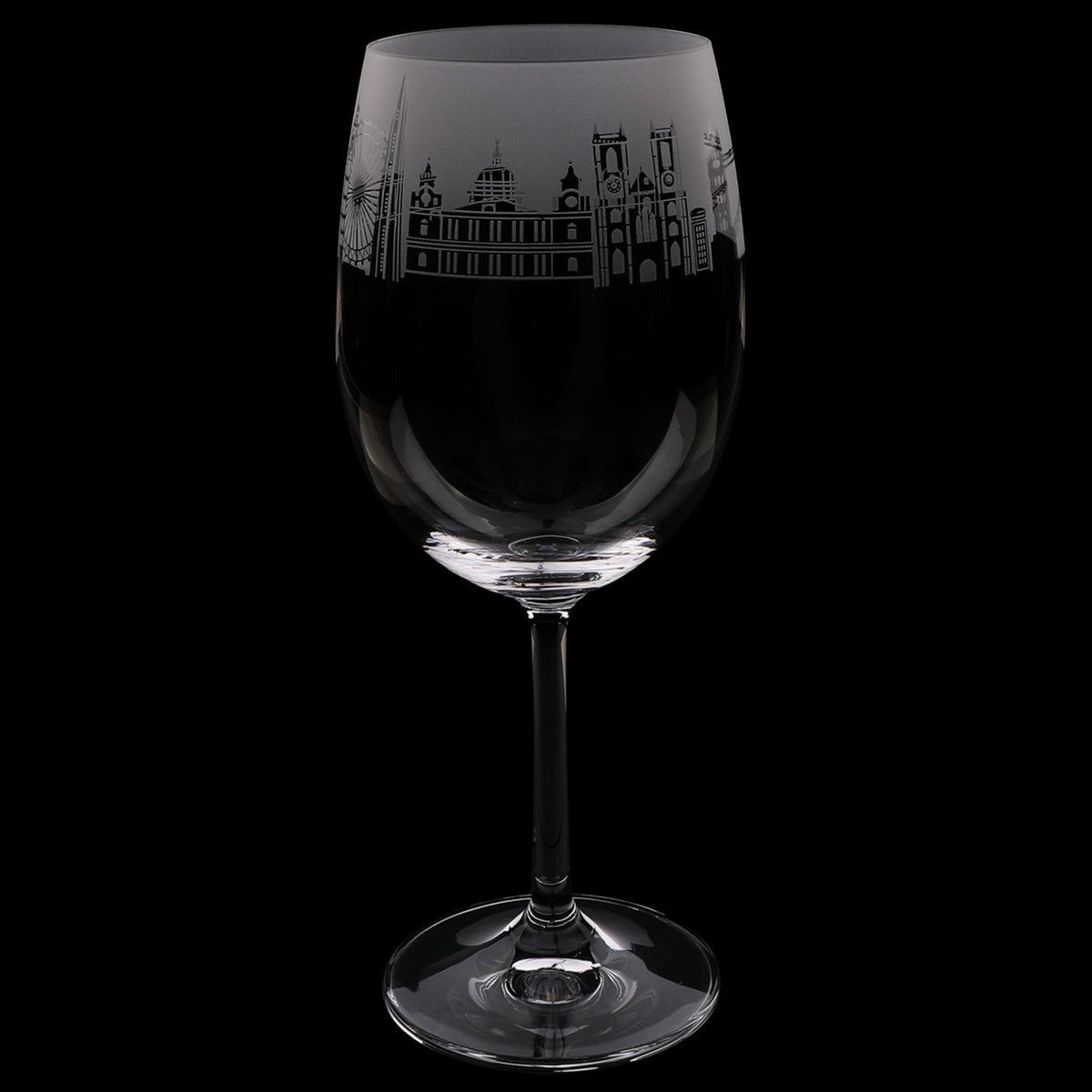 London Skyline Milford Wine Glass
