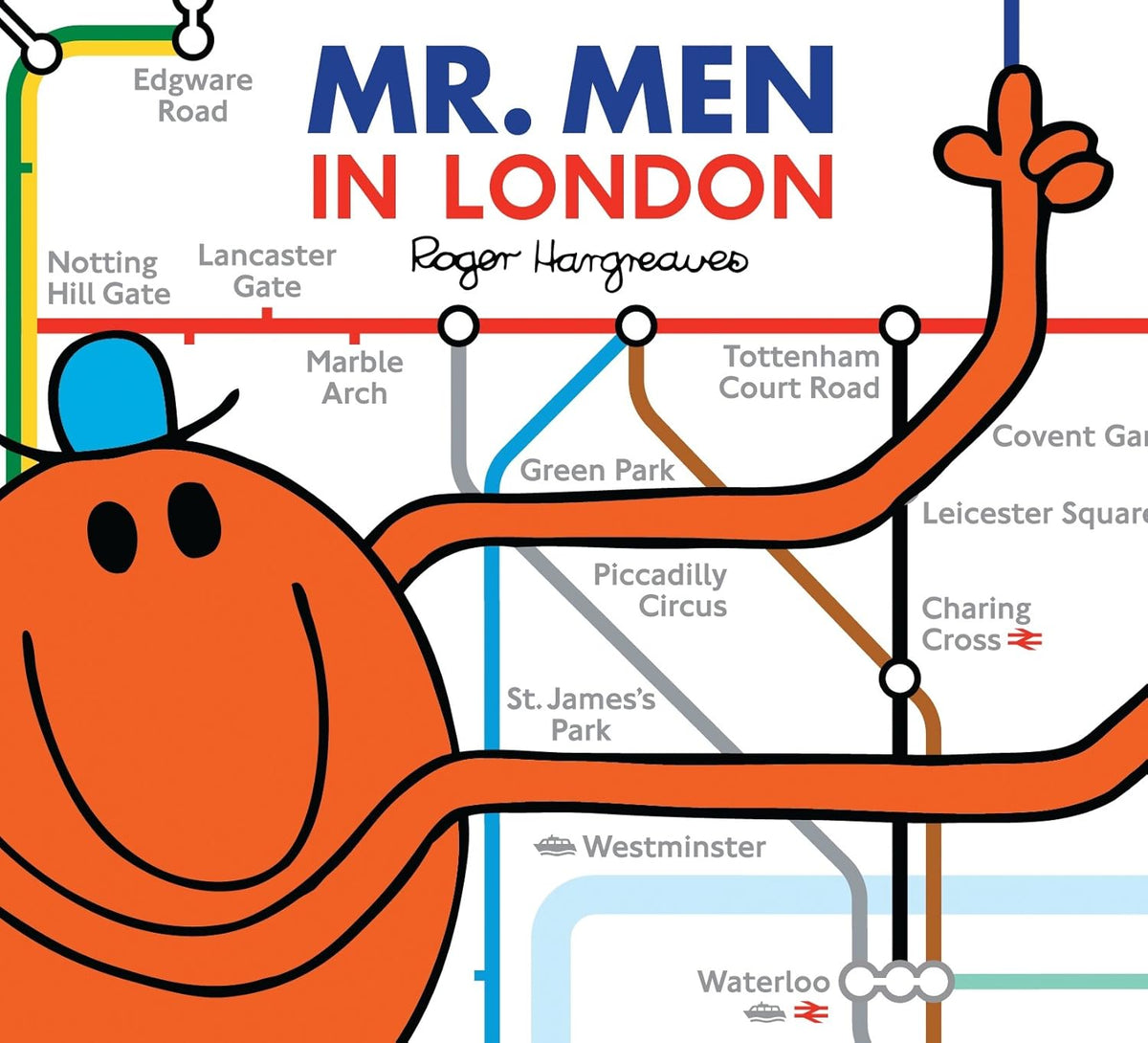 Mr Men In London Book - Large Size