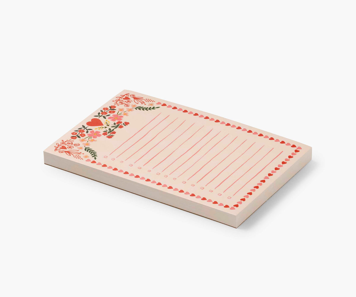 Checklist Notepad - Juliet
