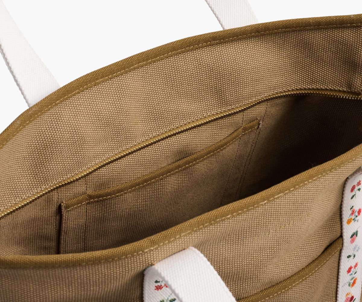 Canvas Carry All - Ditsy Dahlia