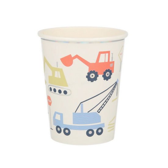 Construction Cups (8pk)