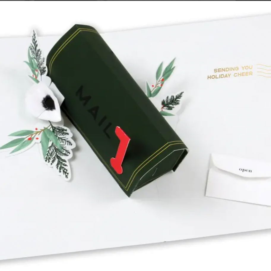 Christmas Mail: pop-out card -Christmas