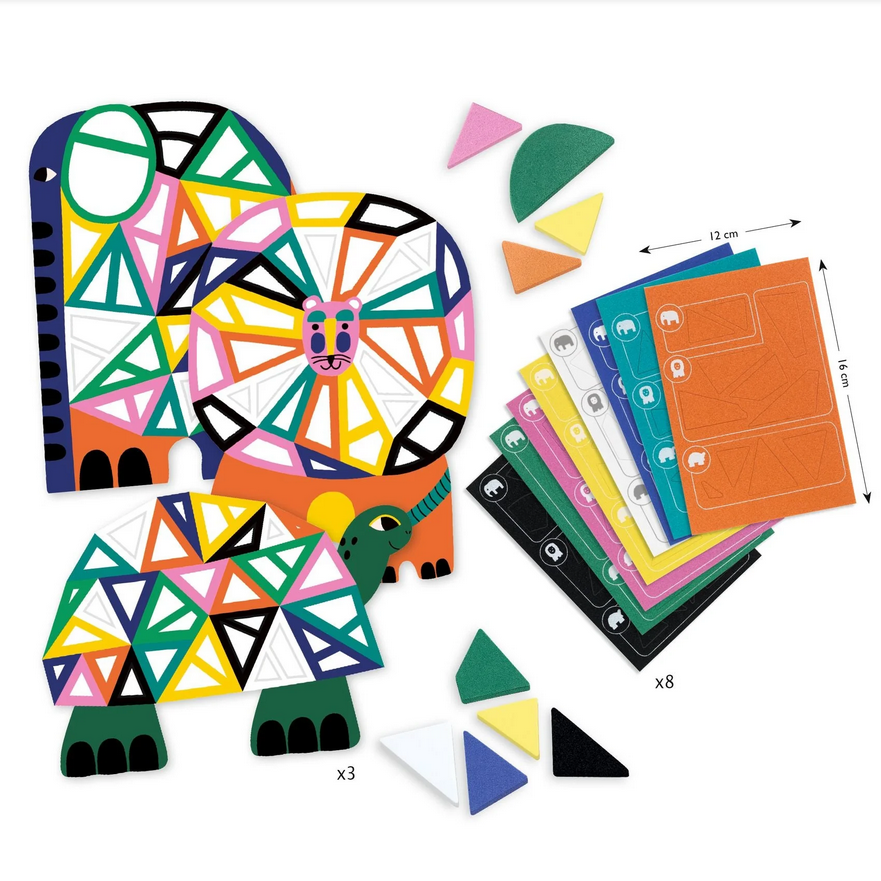 Africa Collage Craft Kit