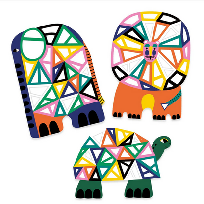 Africa Collage Craft Kit
