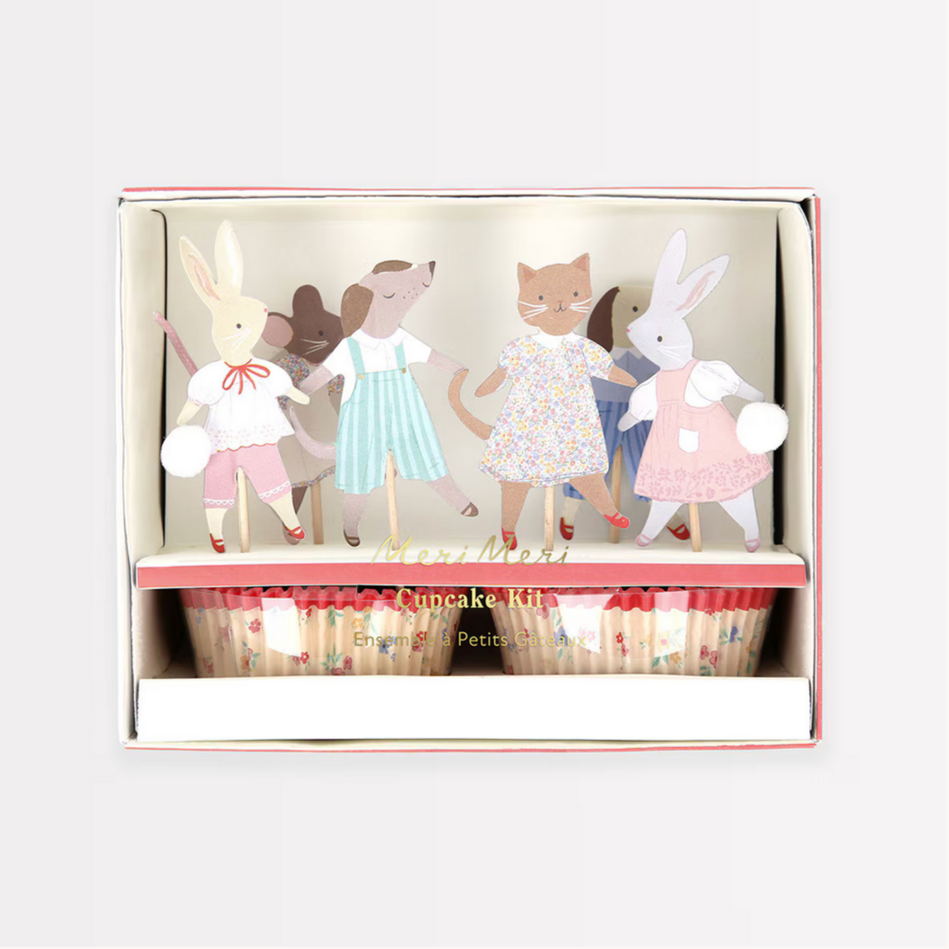 Animal Friends Cupcake Kit