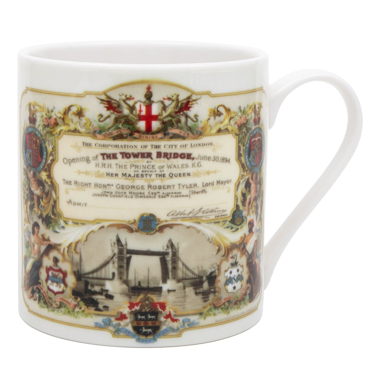 Tower Bridge Invitation Mug