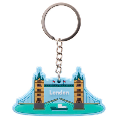 Tower Bridge Rubber Keyring