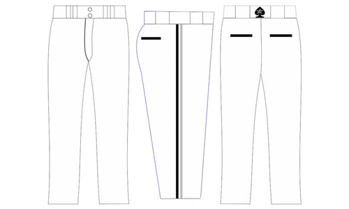 Aces White Pants