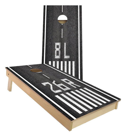 Airport Runway Cornhole Boards (Enter your runway numbers)