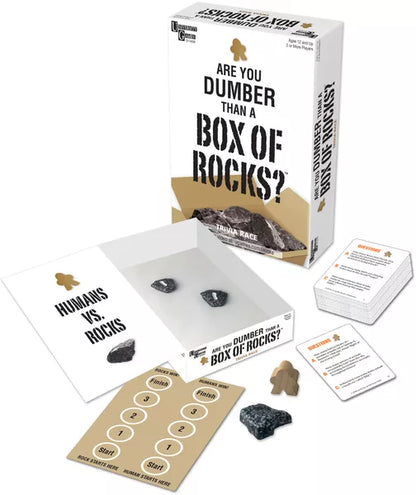 Are You Dumber Than a Box of Rocks Game