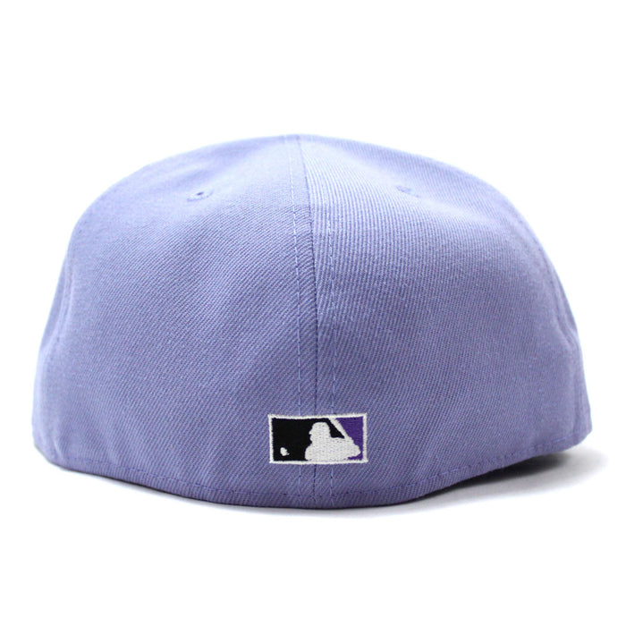 Arizona Diamondbacks 2001 World Series New Era 59Fifty Fitted Hat (Lavender Purple Under Brim)