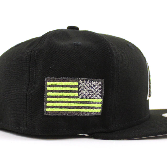 Arizona Diamondbacks USA Flag New Era 59Fifty Fitted Hat (GITD Black 3M Under Brim)