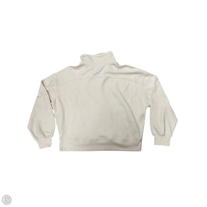 Athletic Jacket By Old Navy In Cream, Size: L