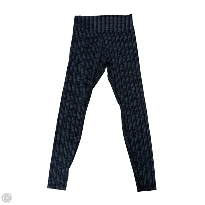 Athletic Leggings By Lululemon In Blue, Size: 12