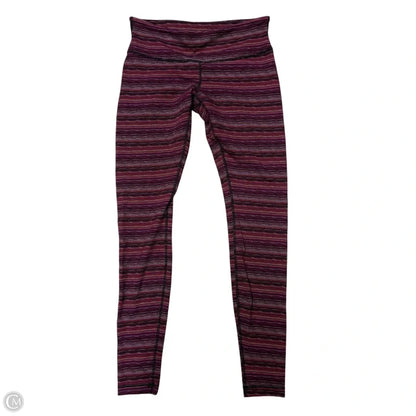 Athletic Leggings By Lululemon In Purple, Size: 10