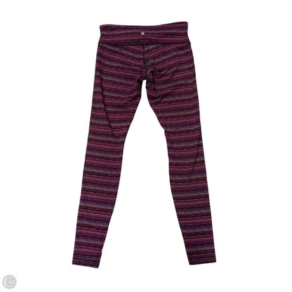 Athletic Leggings By Lululemon In Purple, Size: 10