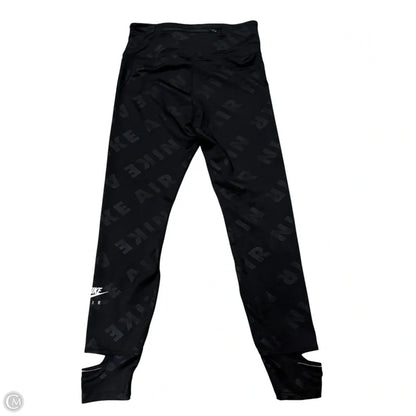 Athletic Leggings By Nike In Black, Size: M