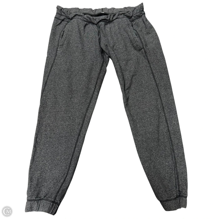 Athletic Pants By Lululemon In Grey, Size: 12