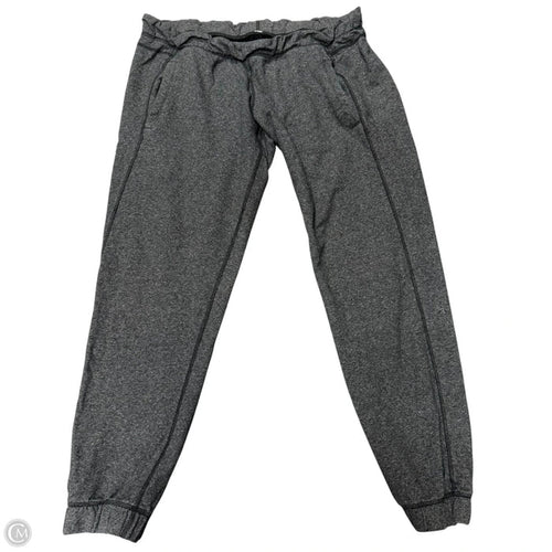 Athletic Pants By Lululemon In Grey, Size: 12