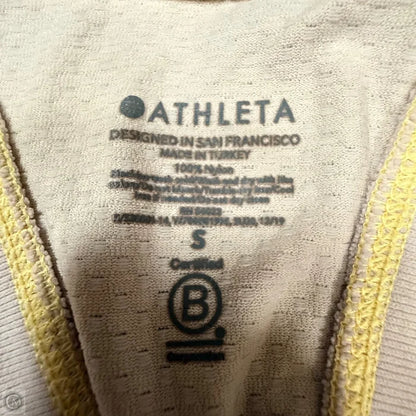 Athletic Tank Top By Athleta In Tan, Size: S
