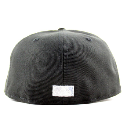 Atlanta Braves 40th Anniversary New Era 59Fifty Fitted Hat (Black Gray Under Brim)