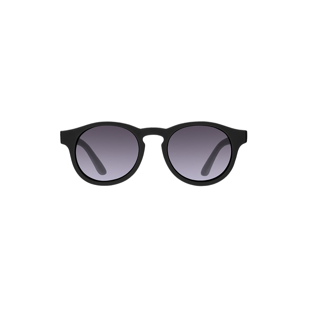 Babiators Polarised Keyhole Sunglasses - Jet Black Smoke