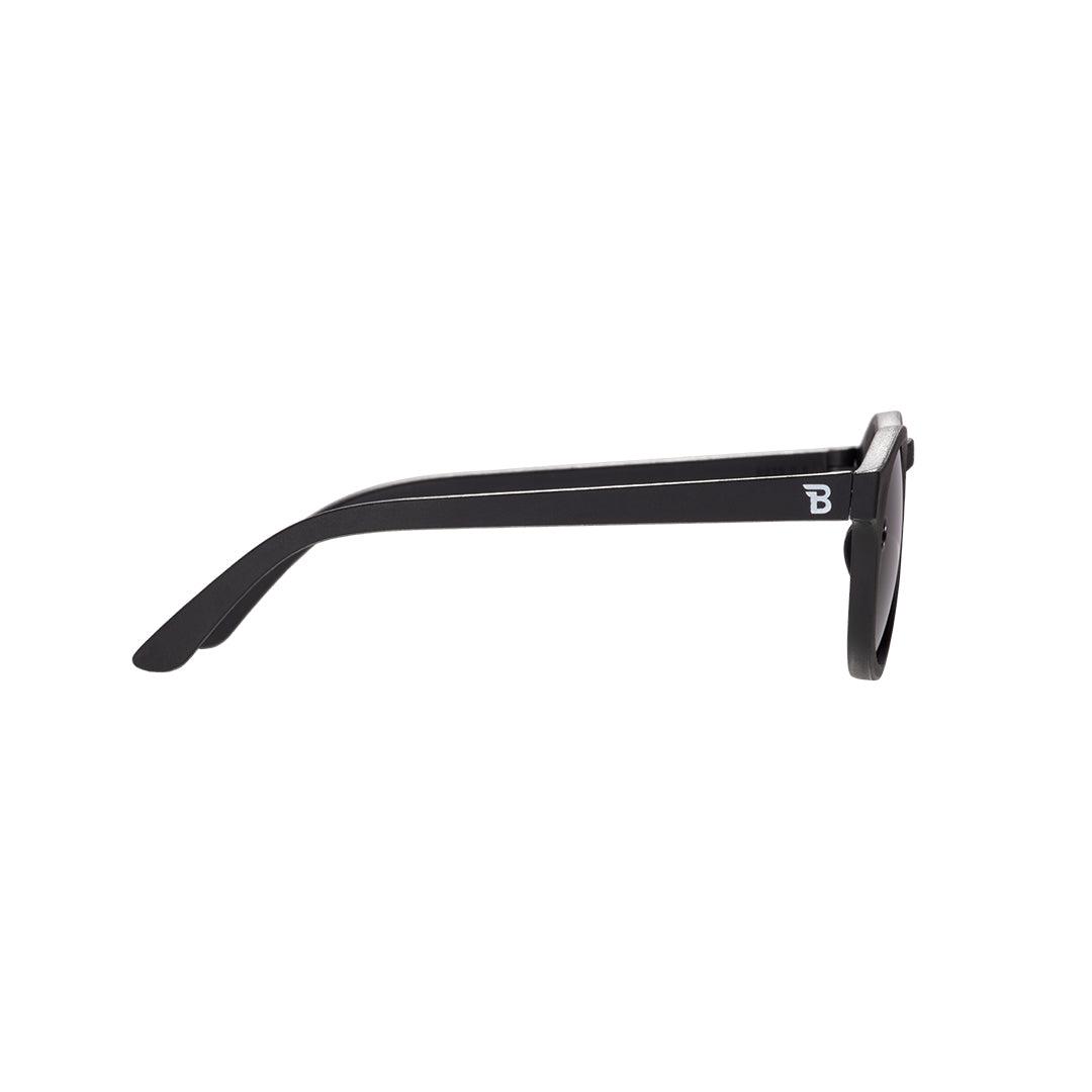 Babiators Polarised Keyhole Sunglasses - Jet Black Smoke