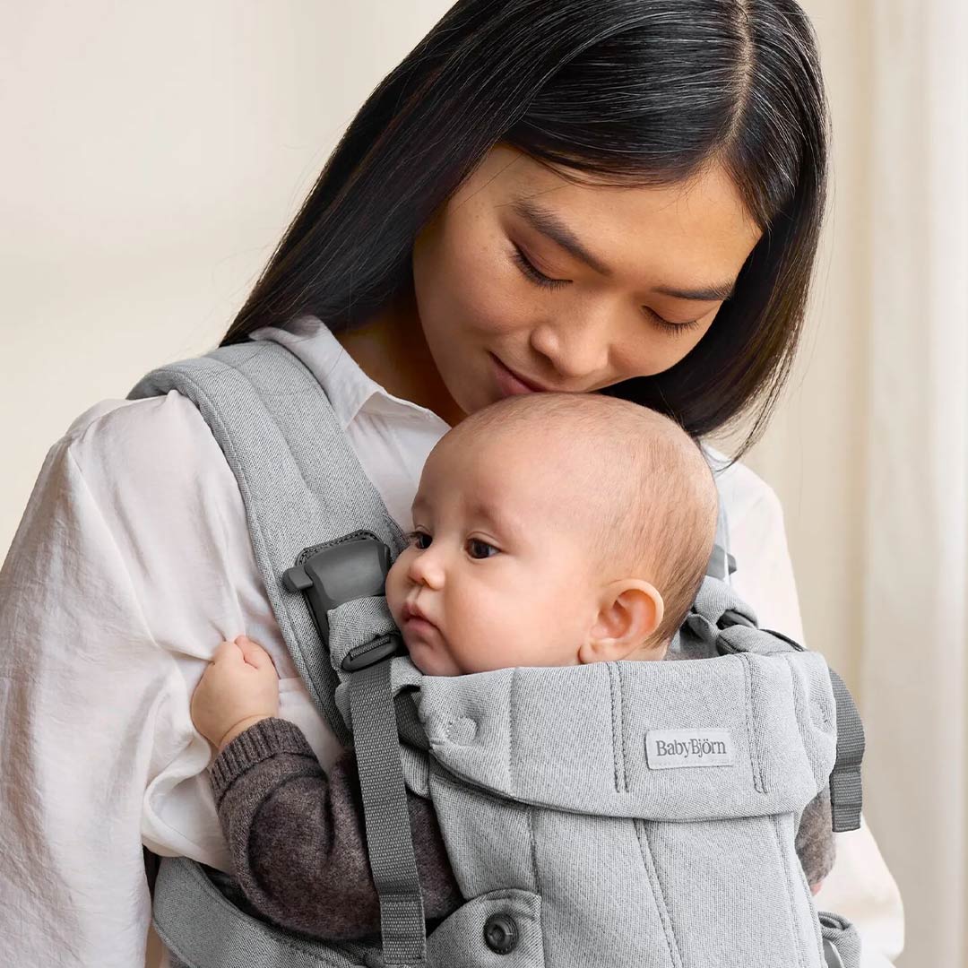 BabyBjörn Harmony Woven Mélange - Light Grey