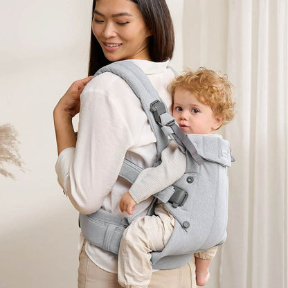 BabyBjörn Harmony Woven Mélange - Light Grey