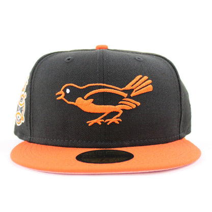 Baltimore Orioles 1958 All-Star Game 59Fifty New Era Fitted Hat (Black Orange Pink Under Brim)