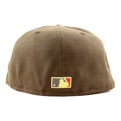 Baltimore Orioles 1992 - 1994 59Fifty New Era Fitted Hat (Walnut Graphite Khaki Under Brim)