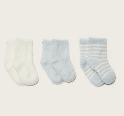 Barefoot Dreams Infant Sock Set of 3