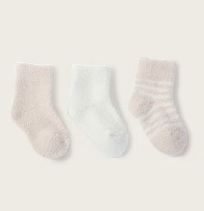 Barefoot Dreams Infant Sock Set of 3