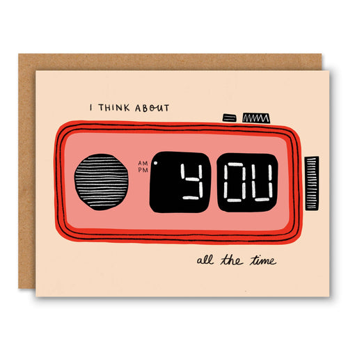 All the Time - Love & Friendship Greeting Card