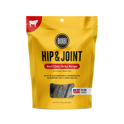 Bixbi Hip & Joint Beef Liver Jerky Dog Treat