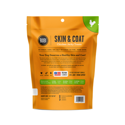Bixbi Skin & Coat Chicken Jerky Dog Treat