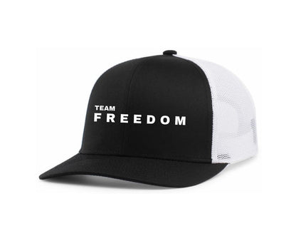 Black/White/Black Freedom Snapback