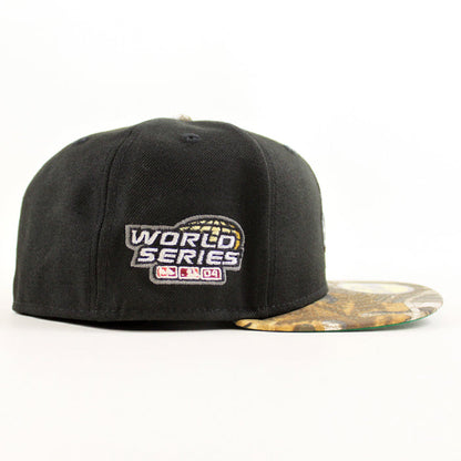 Boston Red Sox 2004 All Star Game New Era 59Fifty Fitted Hat (Black RealTree Camo Green Under Brim)