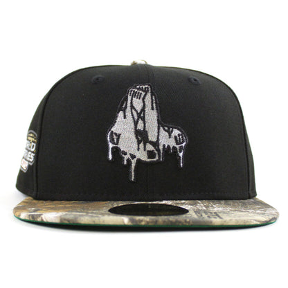 Boston Red Sox 2004 All Star Game New Era 59Fifty Fitted Hat (Black RealTree Camo Green Under Brim)