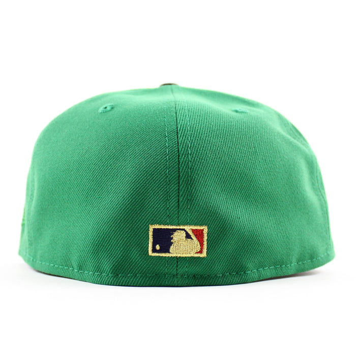 Boston Red Sox 2007 World Series New Era 59Fifty Fitted Hat (Green Navy Gray Under Brim)