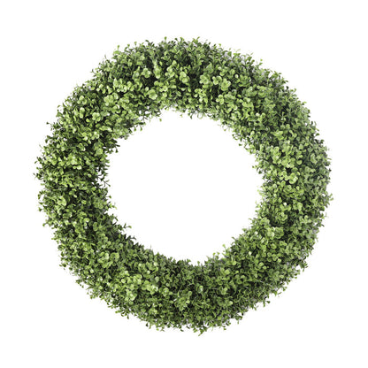 Boxwood UV Faux Wreath