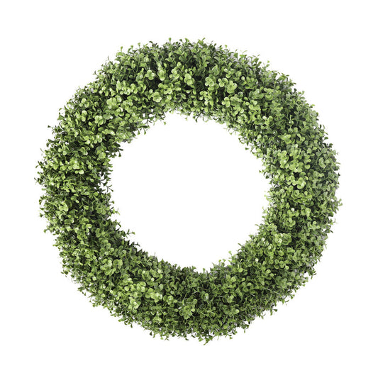 Boxwood UV Faux Wreath