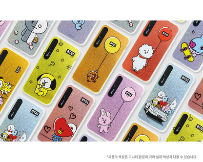 [BT21] HANGING OUT GRAPHIC LIGHT UP CASE (HYBRID) FOR IPHONE