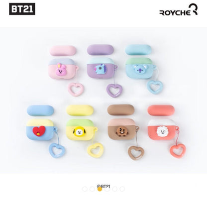 BT21 Official Airpods Pro Case Heart Ring Duo