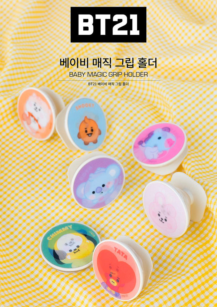 BT21 Official Baby Magic Grip Holder