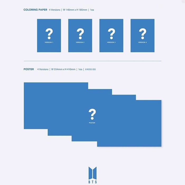 BTS - MAP OF THE SOUL: 7 (You Can Choose Ver + Poster + Free Shipping)