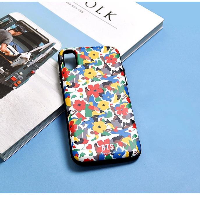 BTS OFFICIAL IDOL OPEN Card Case + Mirror (for Samsung)